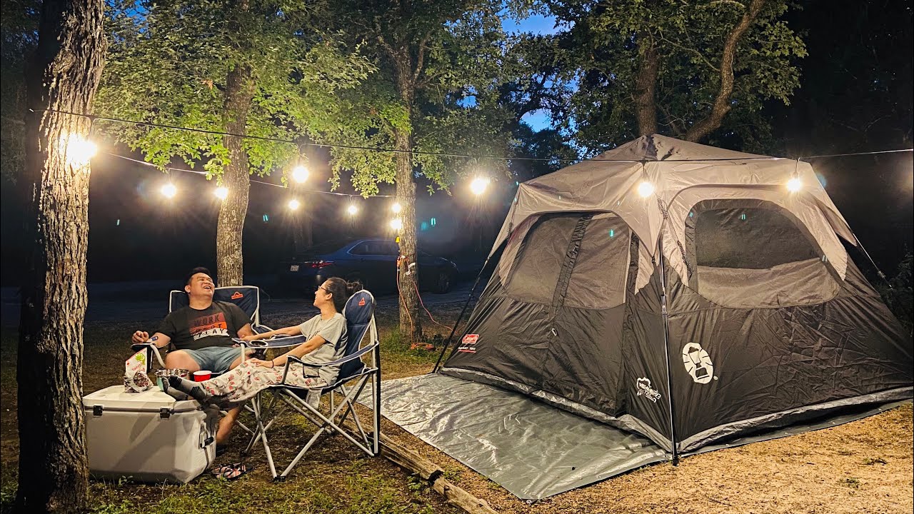 COLEMAN 6-PERSON INSTANT TENT: 1 MINUTE SETUP