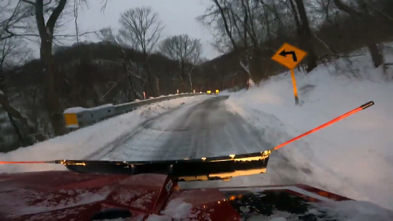 January 25, 2026 snow storm at 5:30 pm