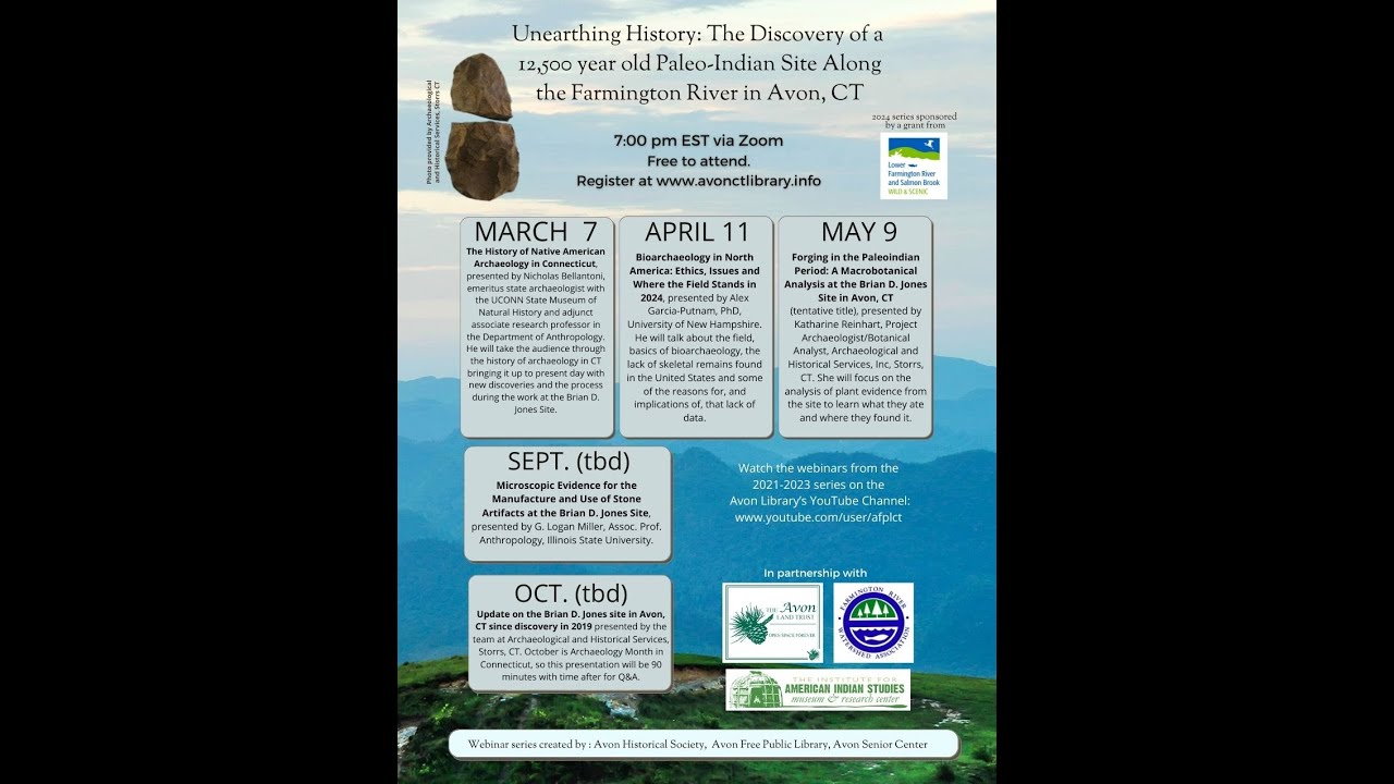 The History of Archaeology in CT with Emphasis on Native Americans