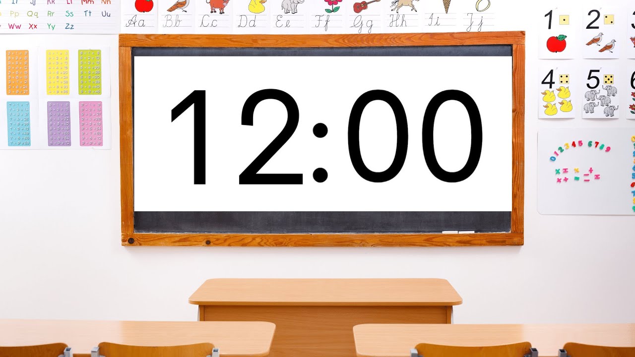 12 Minute Rotation Timer + 2 Minute Clean Up 14 Minute Center Timer