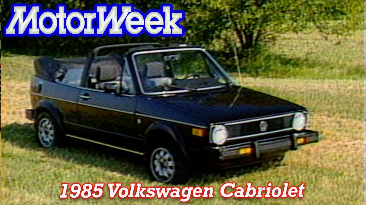 Volkswagen Cabriolet 1985 года | Ретро-обзор