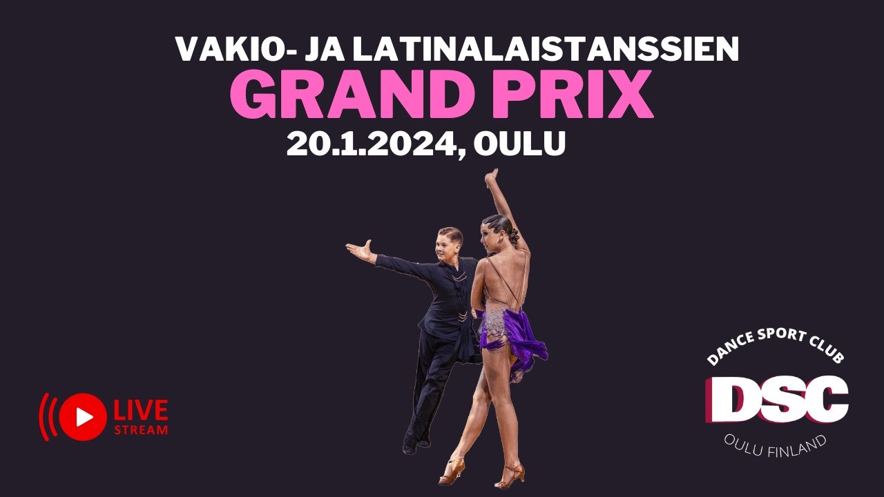 Vakio- ja latinalaistanssien Grand Prix, Oulu 2024