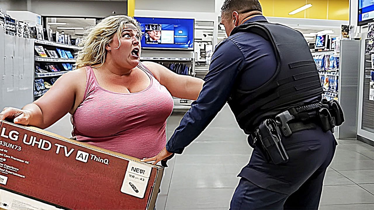 When Entitled Target Shoplifters Get Humbled by Cops