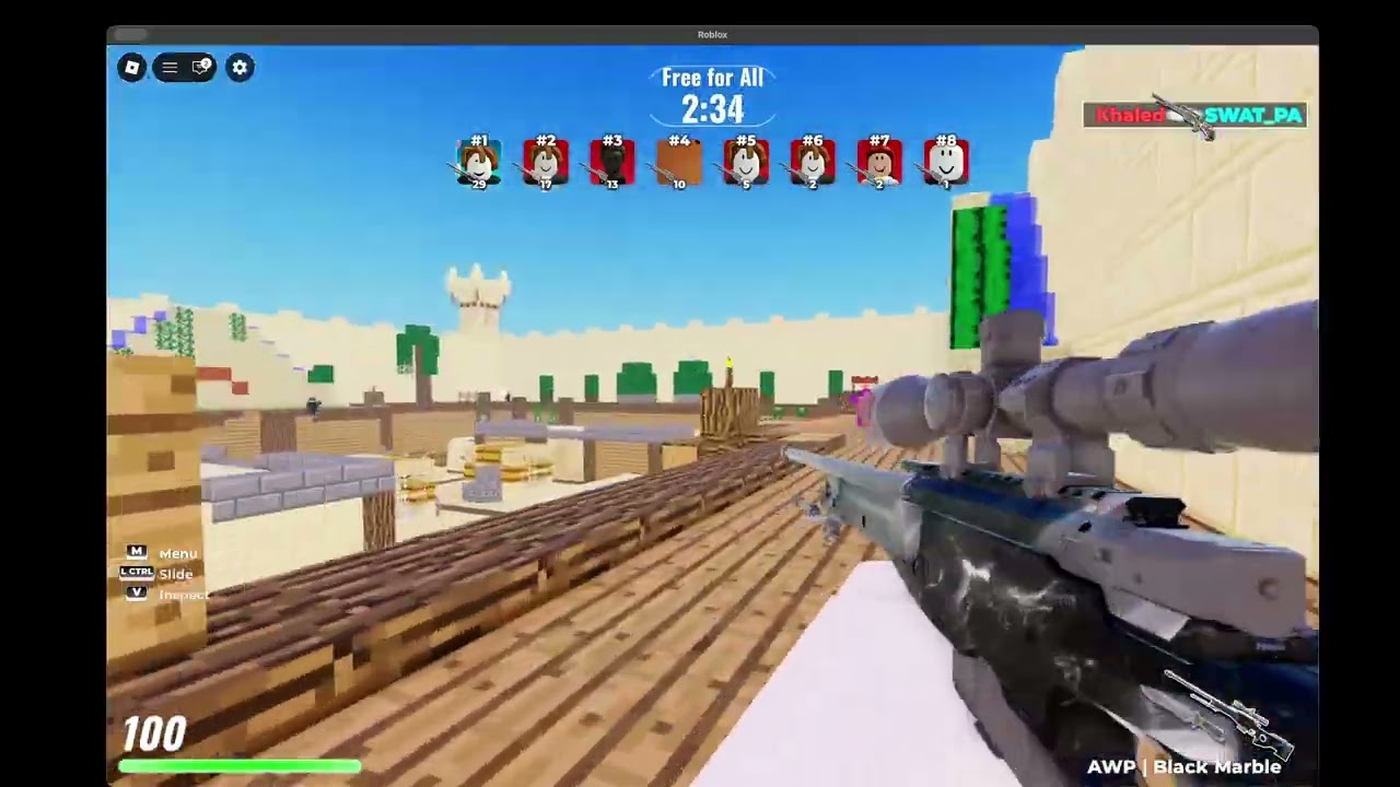 [FPS] Sniper Arena | Road to 3K 13 57-20 and 52-17 | No Commentary!
