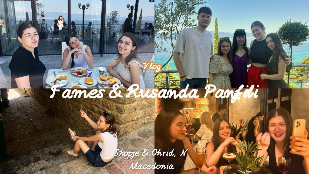 My time at Ohrid Summer Festival with Fames Orchestra and Rusanda Panfili | vlog 