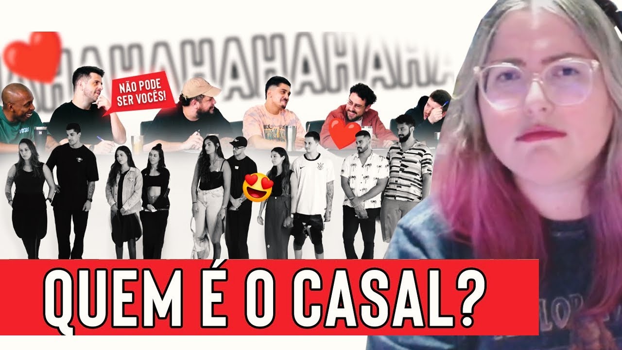 QUEM É O CASAL DE VERDADE? - @canalaquelescaras REACT | Cortes da Bel