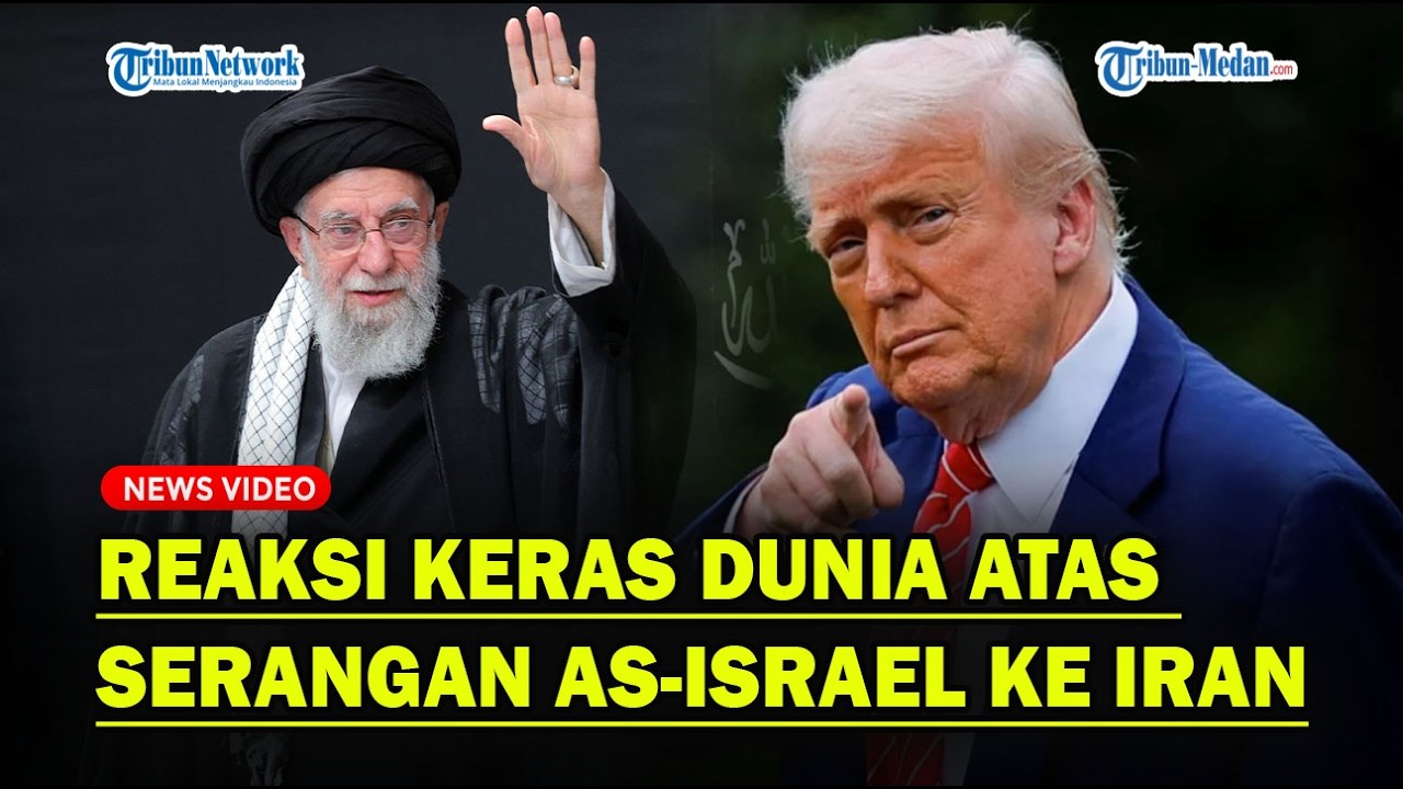 REAKSI KERAS DUNIA Atas Serangan Brutal AS-Israel ke Iran❗