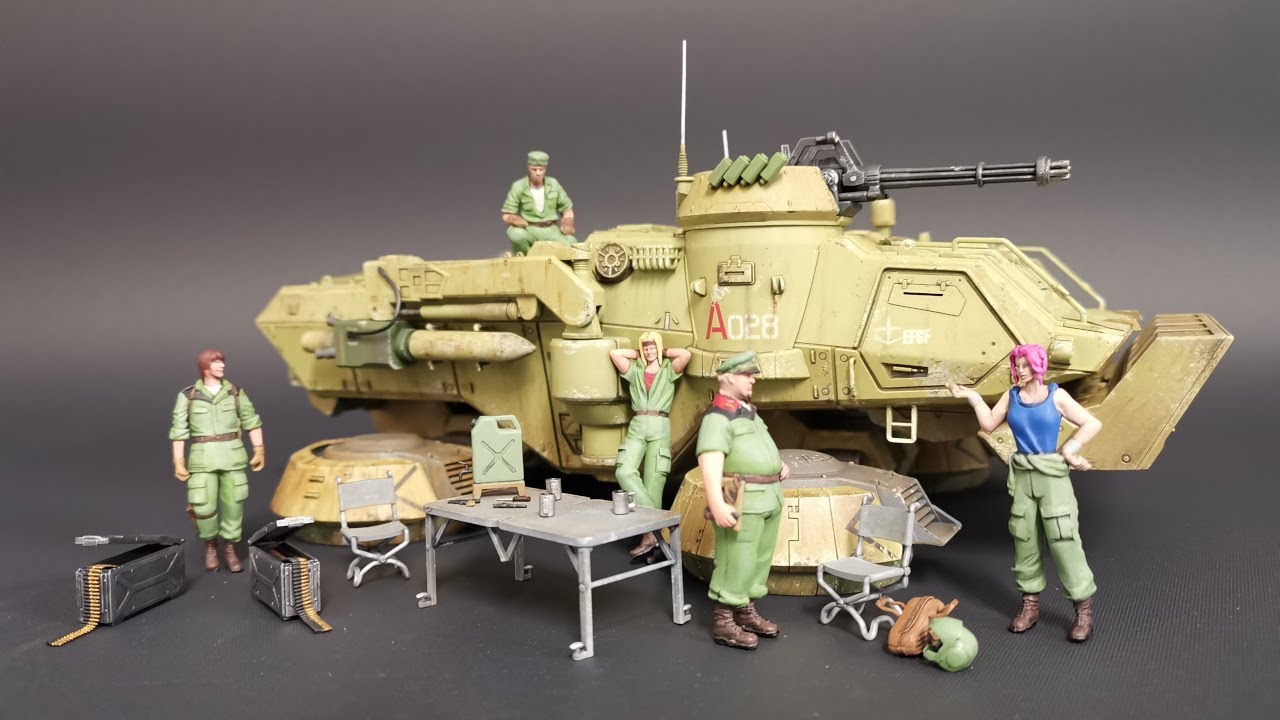 Bandai 1/35 UC Hardgraph Platoon Briefing Set - Part 3 - Figures, Accessories and Final Reveal