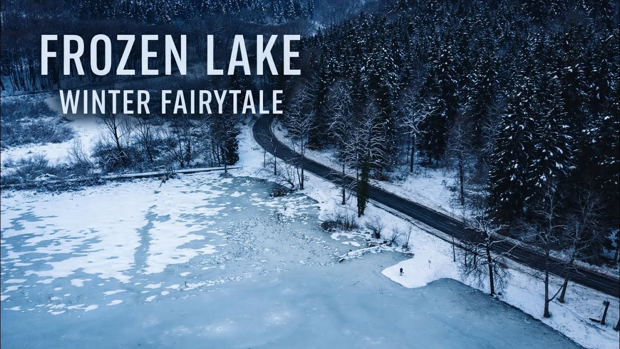 Frozen Fairytale ❄️ Trakošćan Lake in Winter