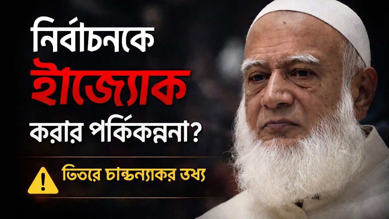 নিরবাচনকে হাইজ্যোক করার পরিকল্পনা চলছে। ড.সফিকুর রহমান ؟