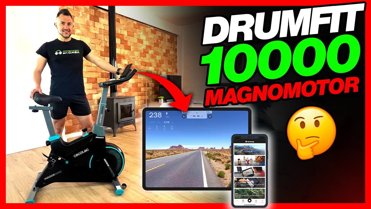 Drumfit Indoor 10000 MagnoMotor Connected: Mi Opinión DESPUÉS de probarla [2026]