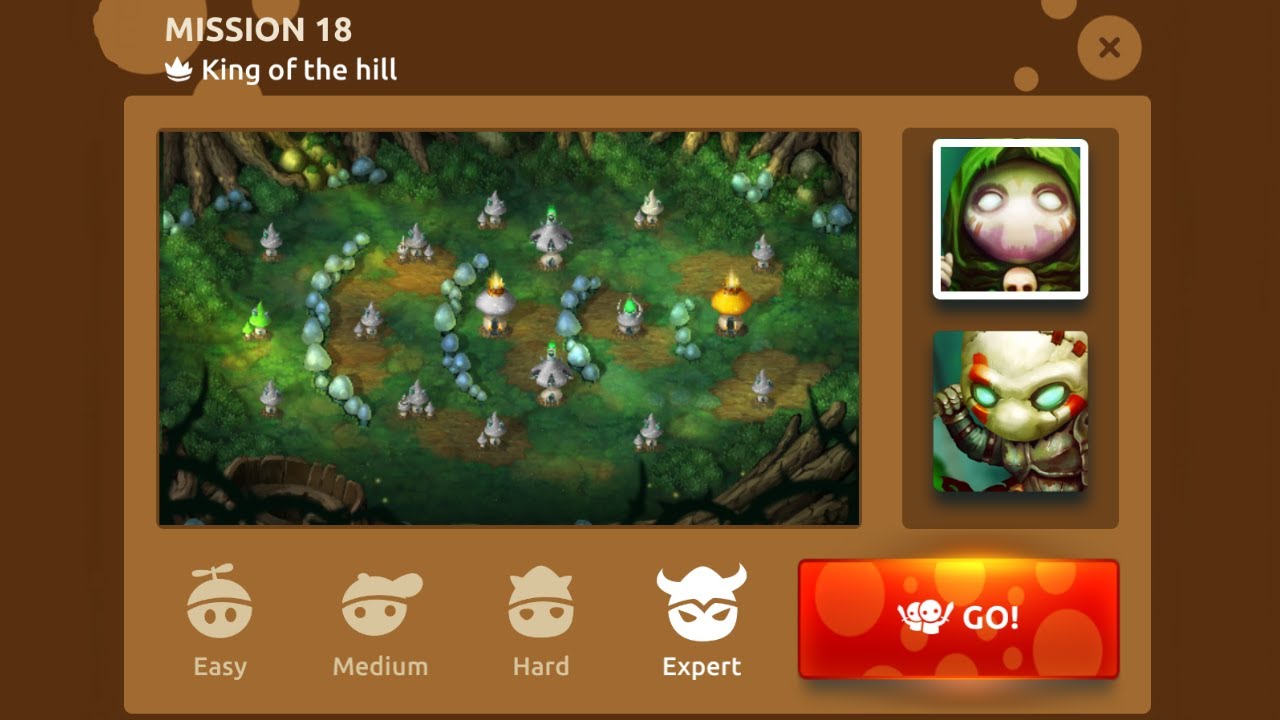 Mission 18 | Episode 2 | Walkthrough Campaign | Mushroom Wars 2