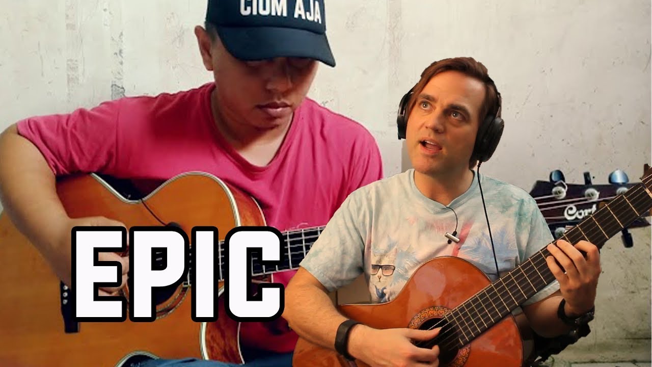 Alip Ba Ta Reaction:  Sebujur Bangkai Rhoma Irama (fingertsyle guitar cover) :  Guitarist Reacts
