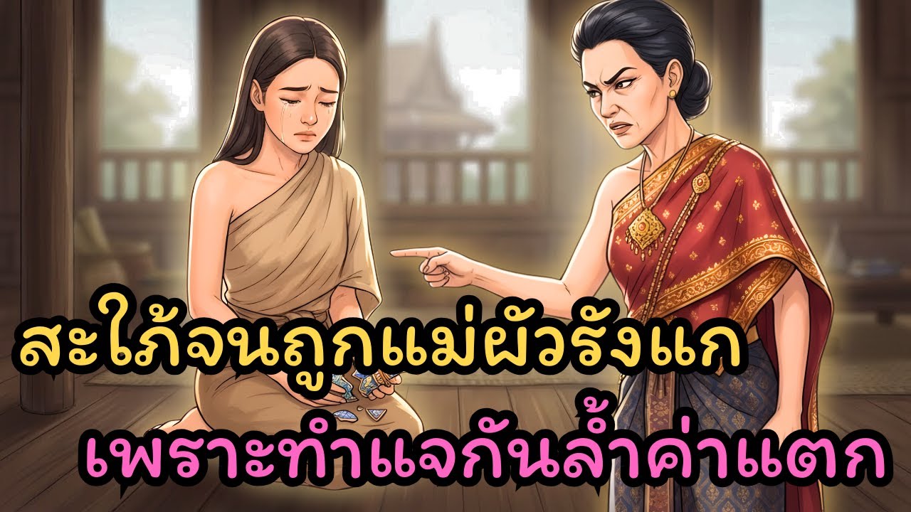 สะใภ้จนถูกไล่! เพราะแจกันแตกใบเดียว หรือแผนใคร?