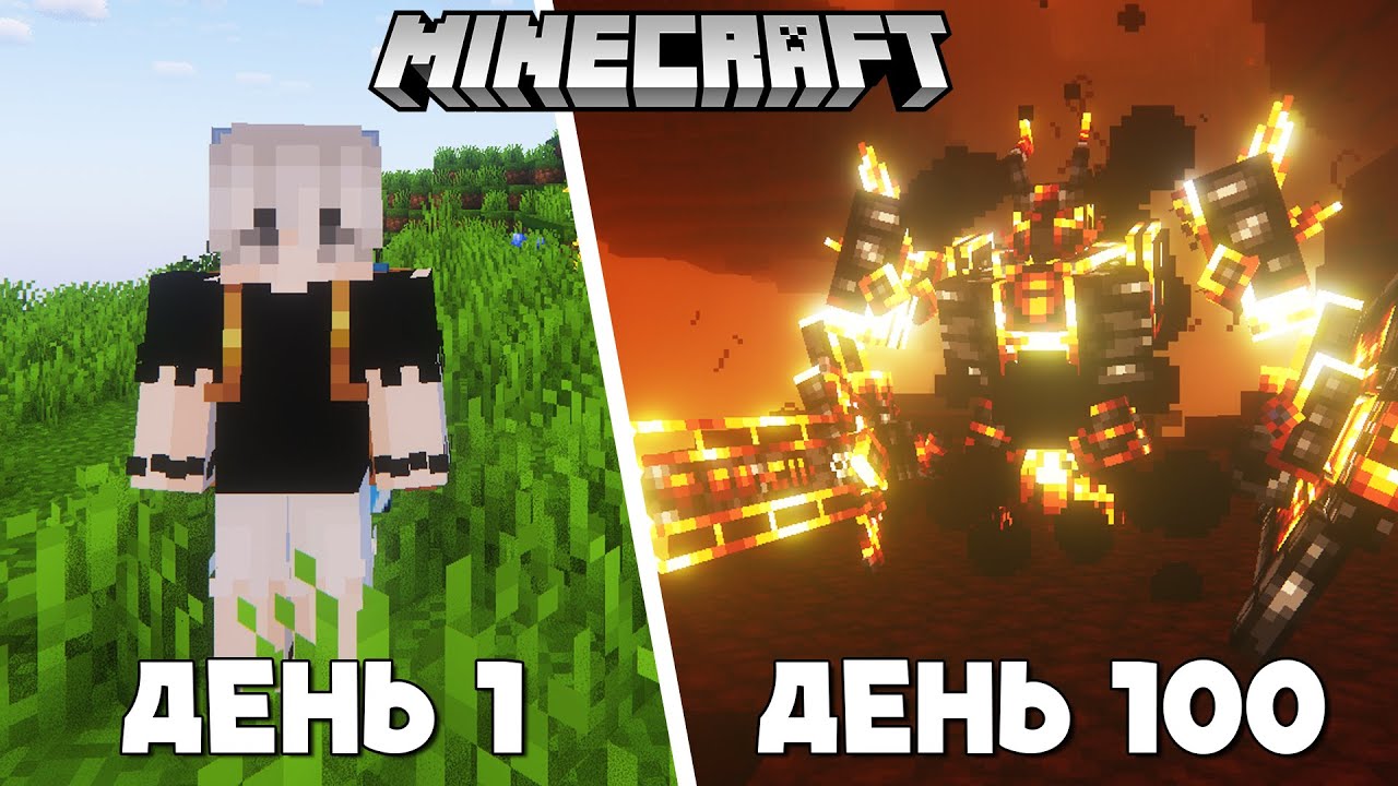 100 Days in Medieval Minecraft Against BOSSES on the Best RPG Build Lost Souls
