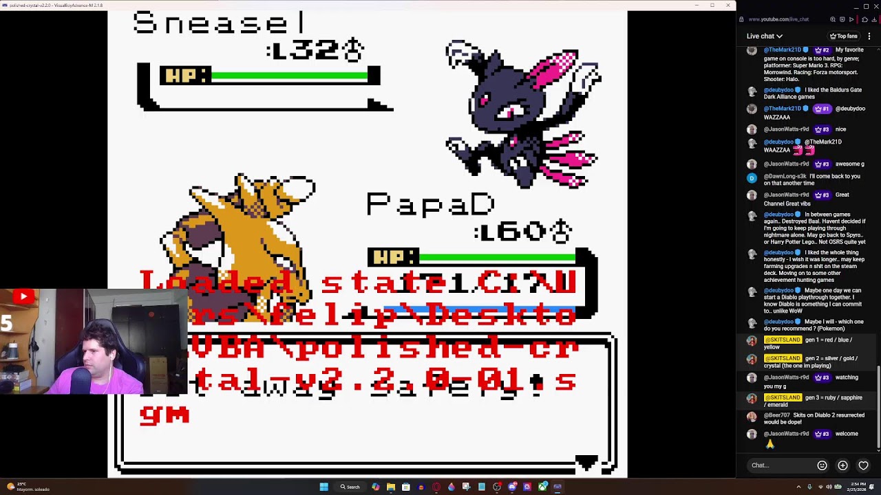 CATCHING THEM ALL!  🎮 #pokemoncrystal