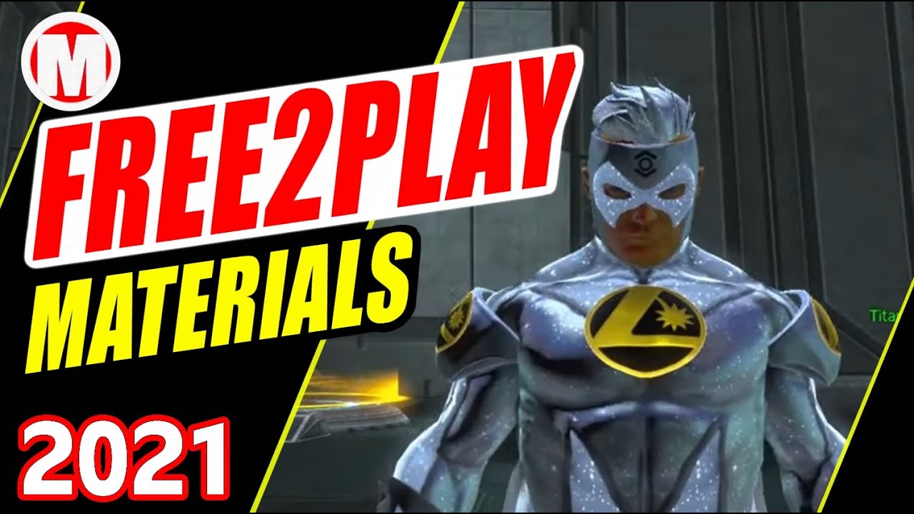Материалы DCUO Free2Play