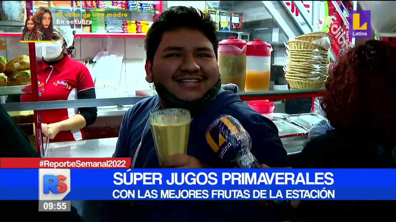 🔴 Super jugos primaverales con las mejores frutas de estación