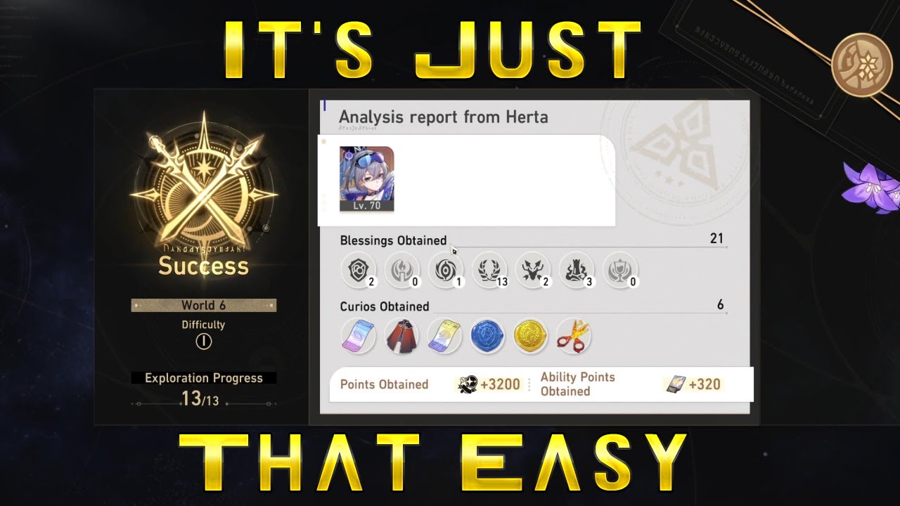 Silver Wolf SOLOS world 6 difficulty 1 | Honkai: Star Rail