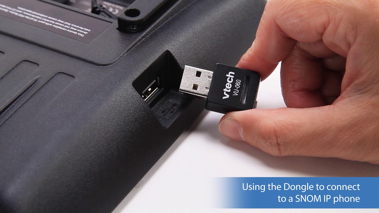 VH6212 Convertible Office Wireless Headset with Dongle - Set up and connect