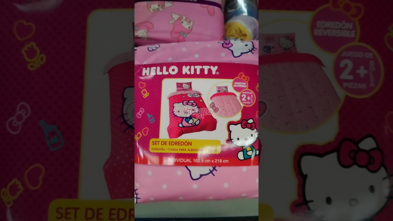 💕 Edredones de Hello Kitty, My Melody y Kuromi en Sam's 🇲🇽 💕