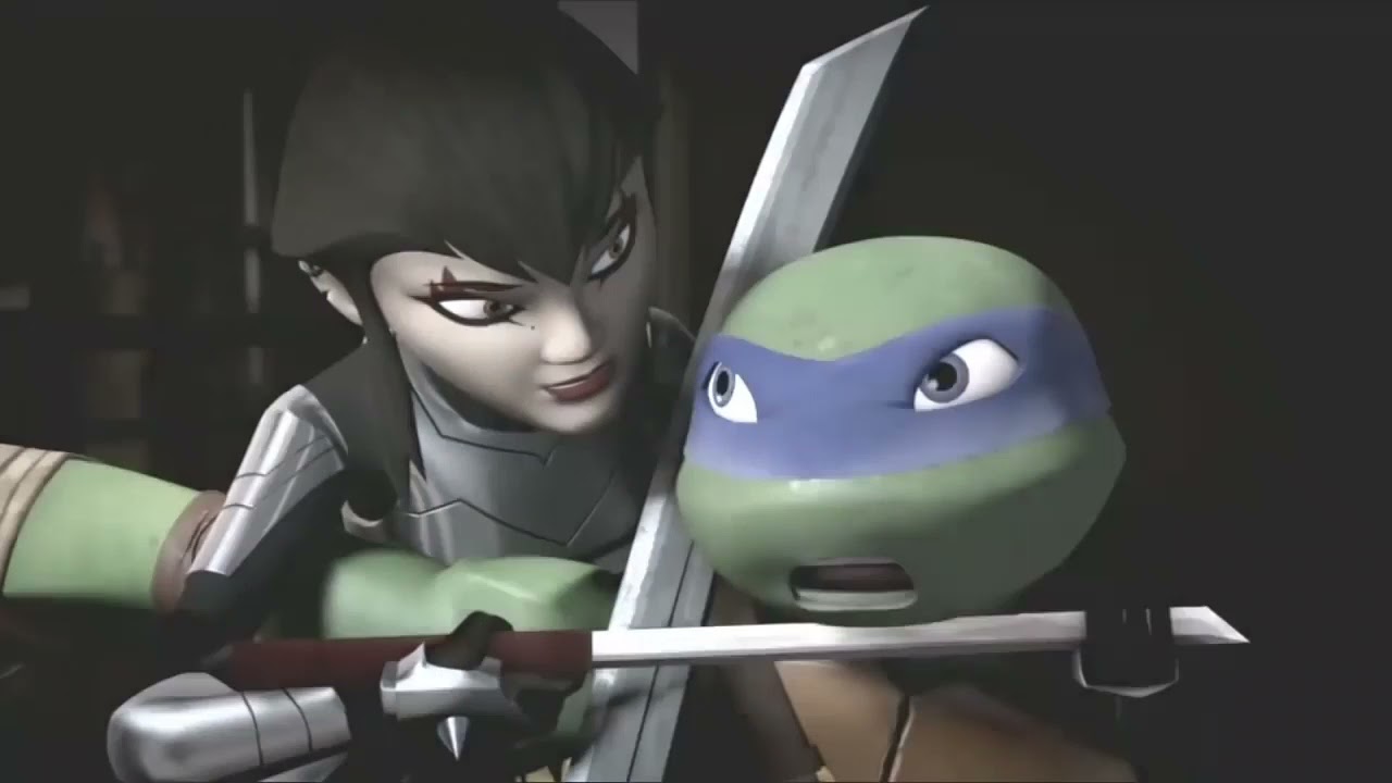 клип черепашки ниндзя Лео и Карай песня Мидуза