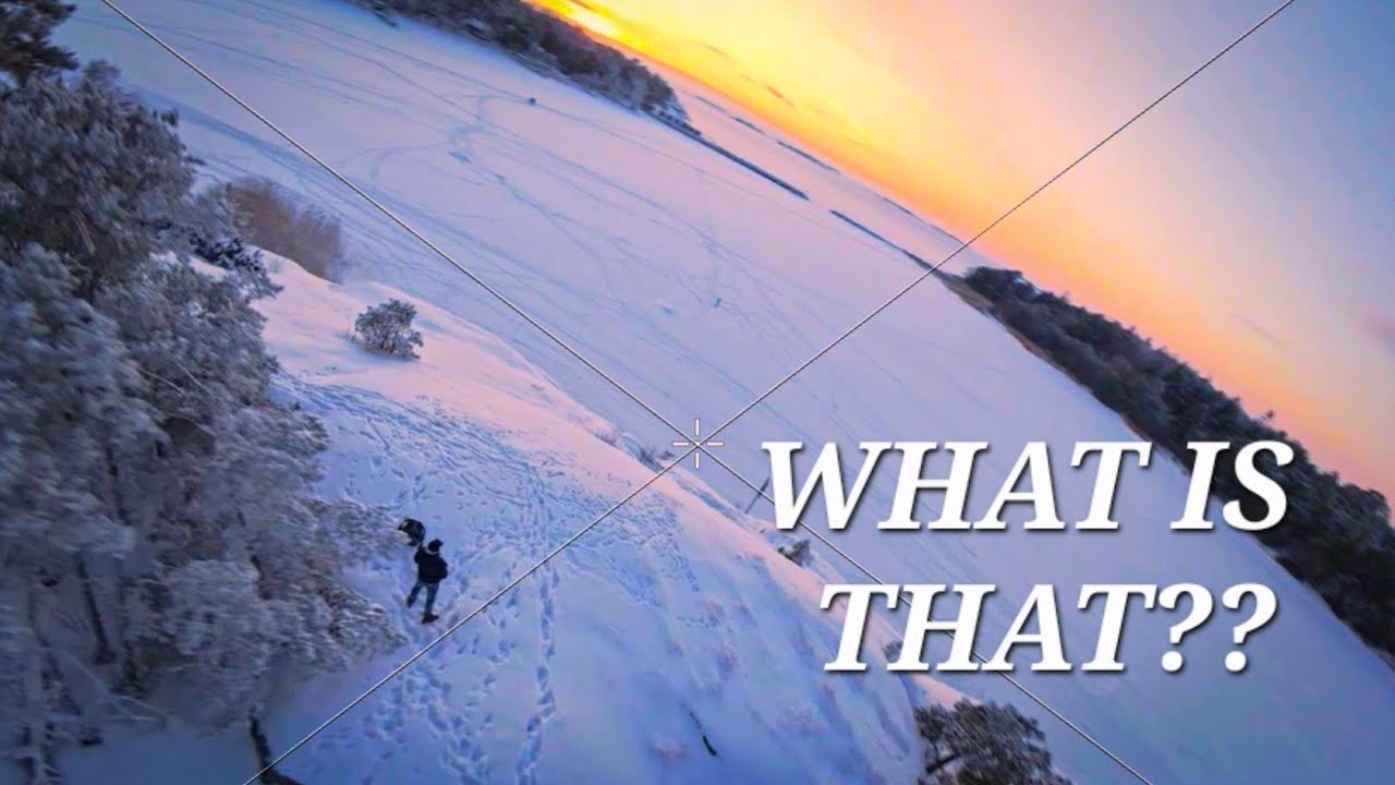 I Found Something Huge Written in the Ice… | Avata 2 FPV