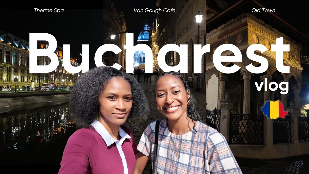 Bucharest Vlog - Therme Spa, Local Food + Tourist Spots