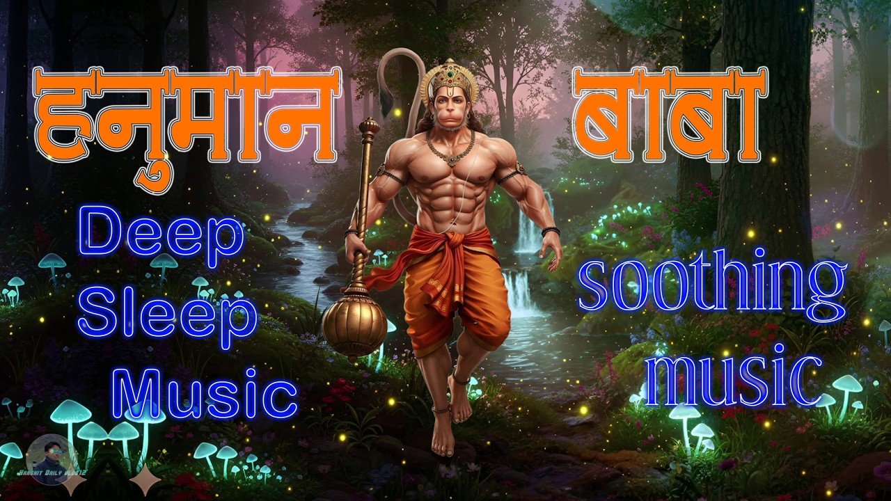 Hanuman Baba: Relaxing Sleep Music for Meditation, Stress Relief & Relaxation by @harshitdailyvlog12