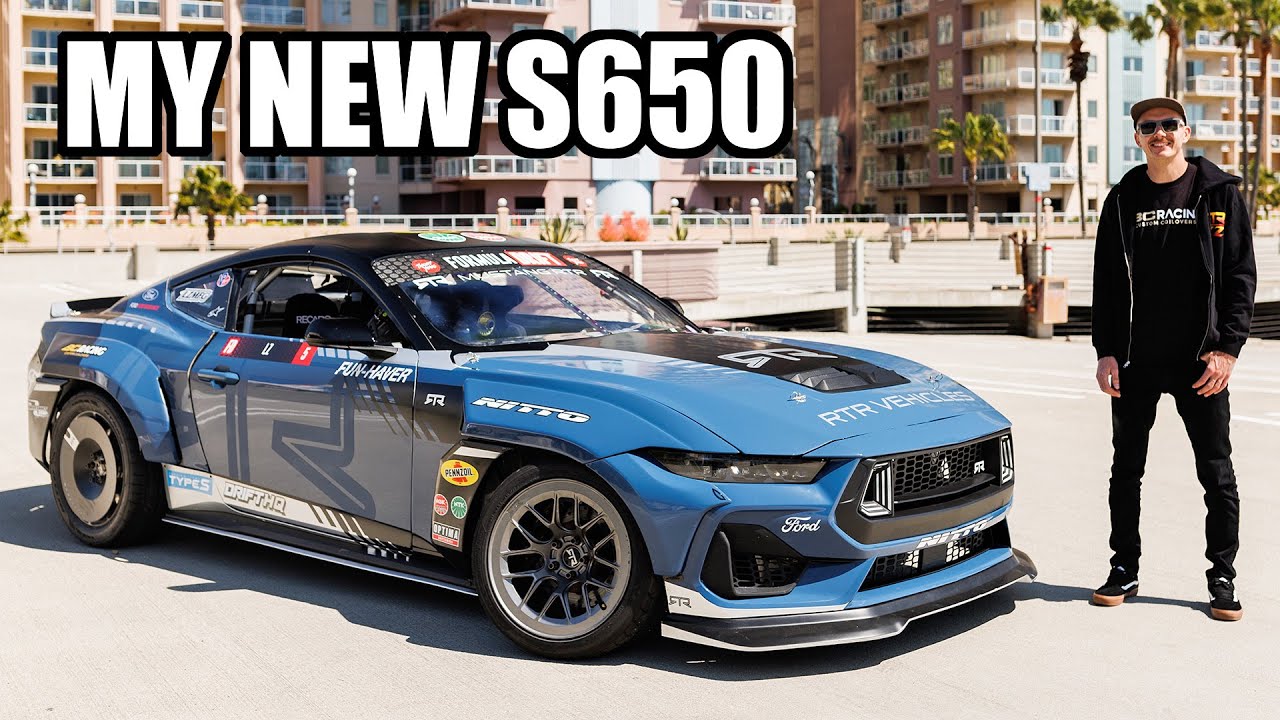 Drifting my New S650 Mustang on the Streets of Long Beach - Media Day