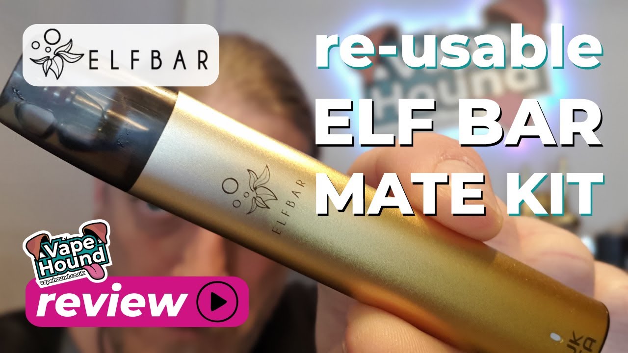 Elfbar Mate 500 Device & P1 Prefilled Pods. Review By Vape Hound