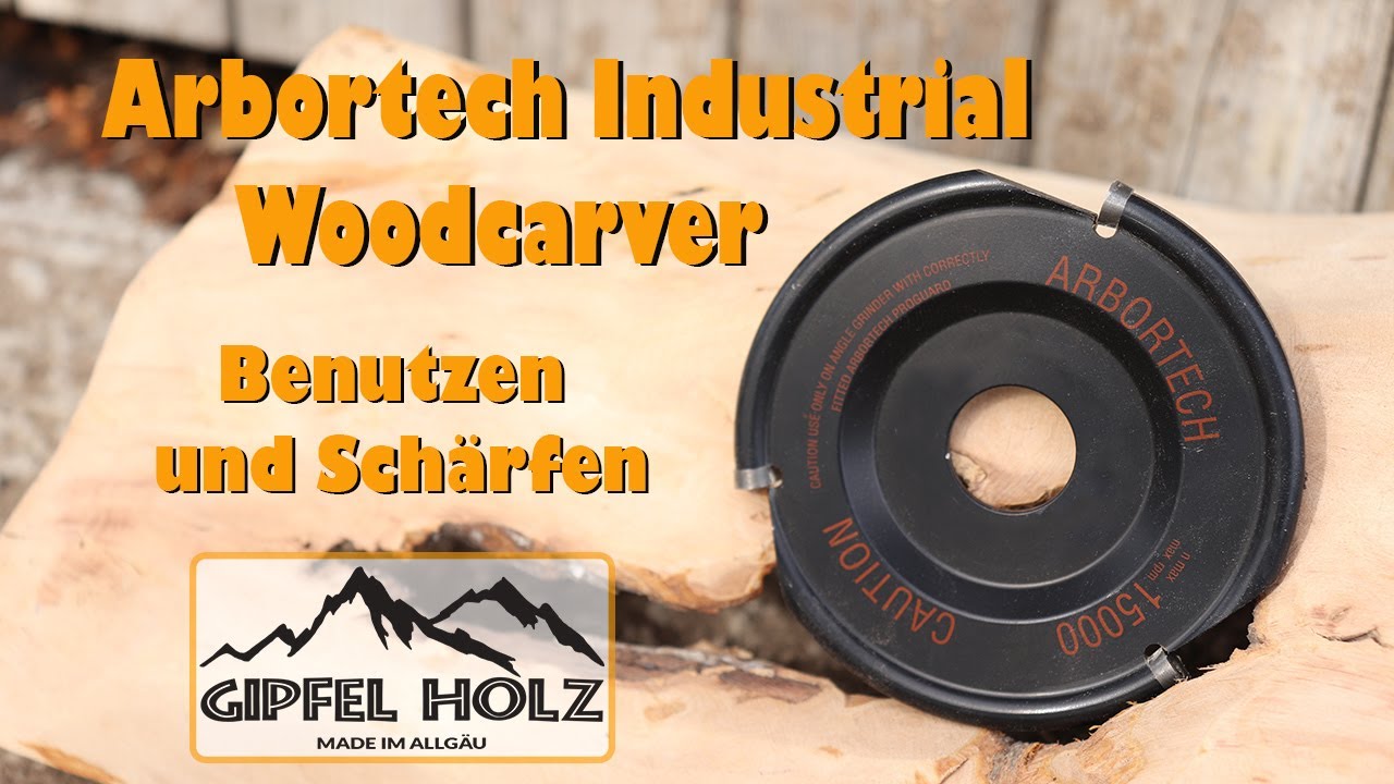 Arbortech Industrial Woodcarver | Vorstellung, Benutzung und Schärfen