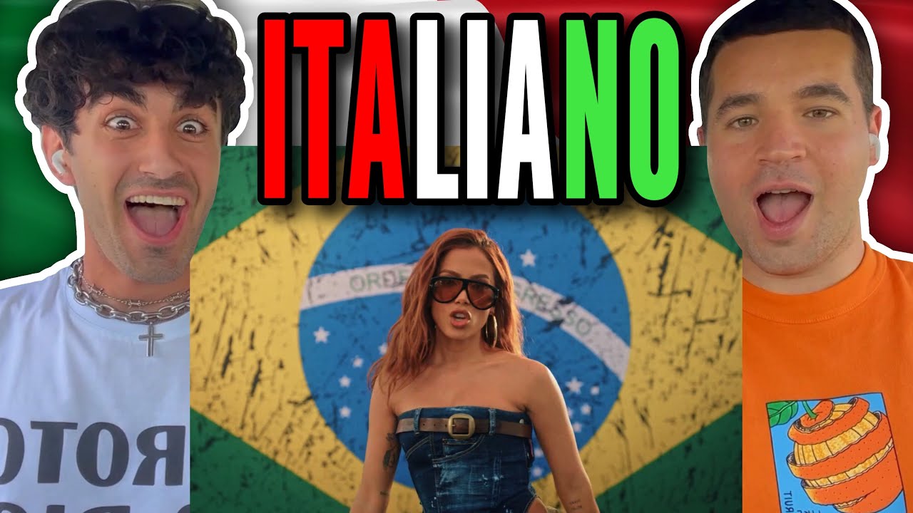 ITALIANS React 🇮🇹 RVFV & Anitta & Sfera Ebbasta - CAPIT&Aacute;N