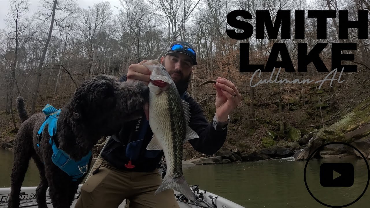 WINTER BASS FISHING SMITH LAKE LATE FEBRUARY Cullman, Al