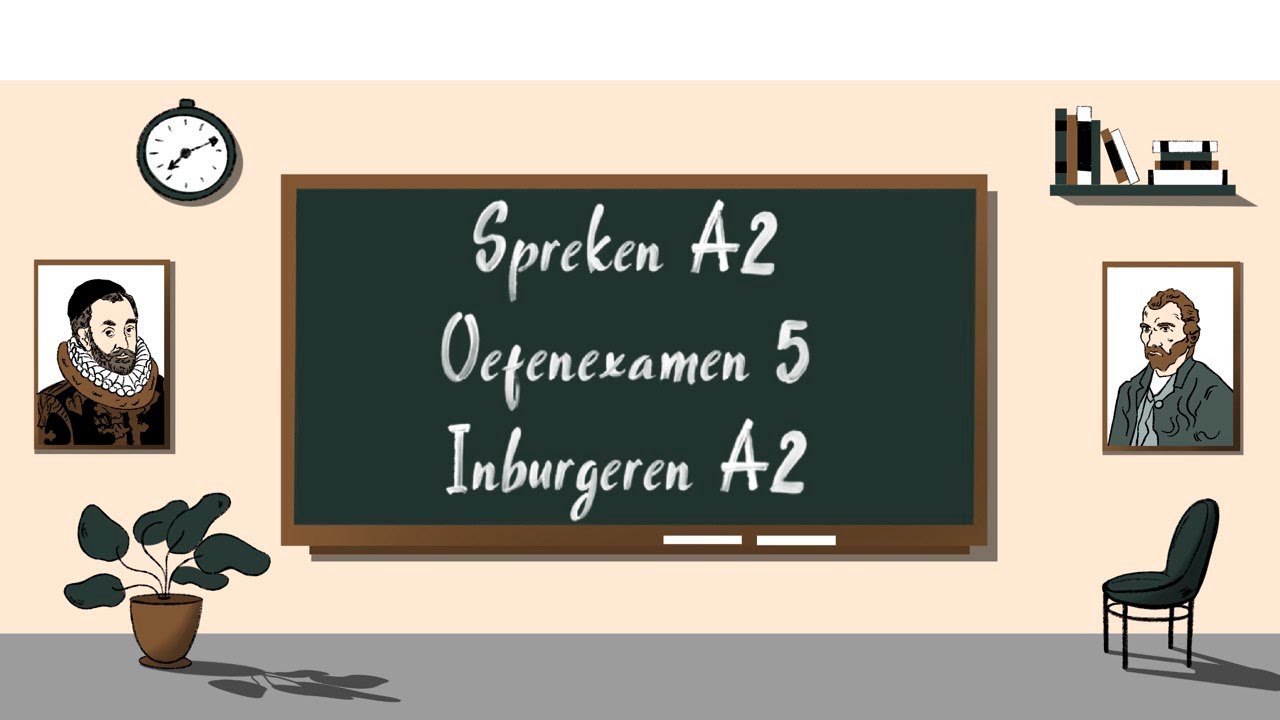 Spreken A2 oefenexamen 5 / Inburgeren A2
