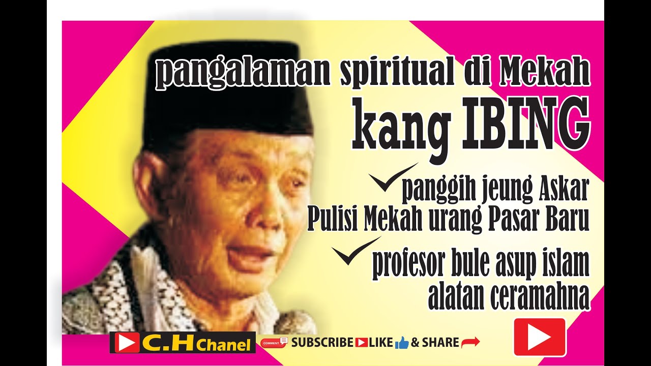 KANG IBING_MURINGKAK TAPI HAYANG SEURI_ panggih jeung pulisi mekah urang pasar baru