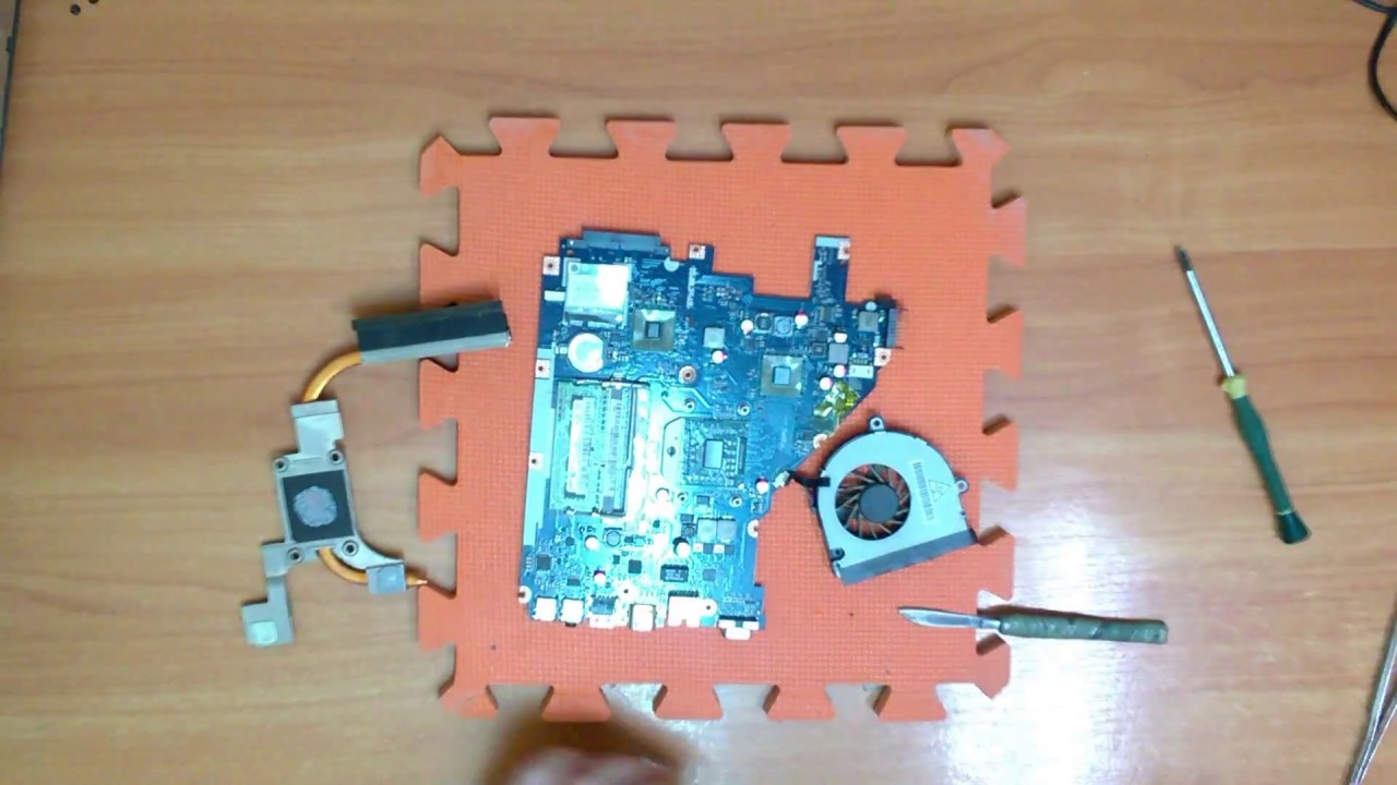 eMachines E422 Разборка, чистка ноутбука eMachines E422