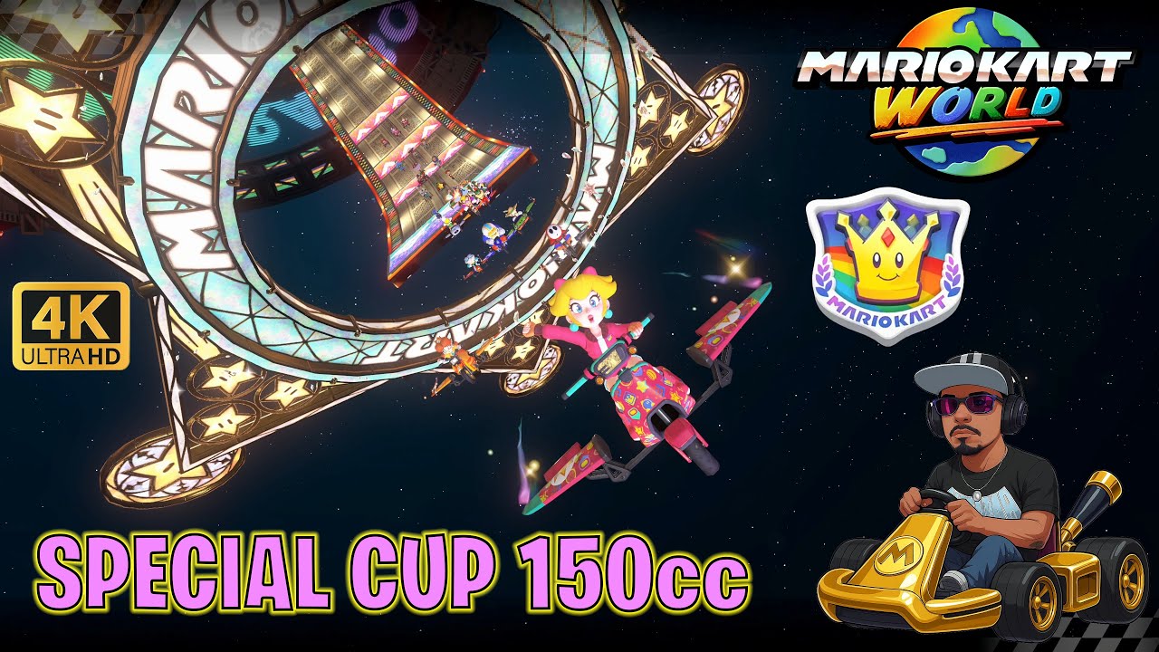 🎮 Mario Kart World – Special Cup 150cc  (4K UHD)