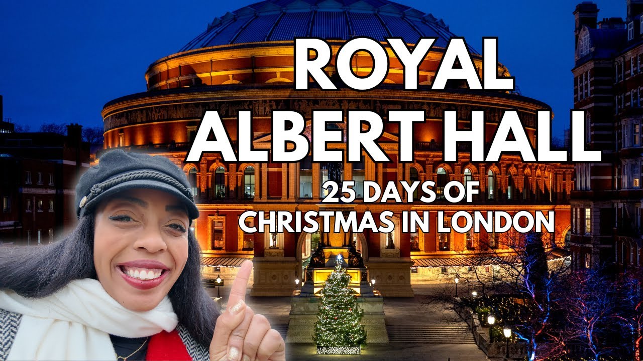 ROYAL ALBERT HALL 🎄| 25 Days of Christmas in London (Day 25)
