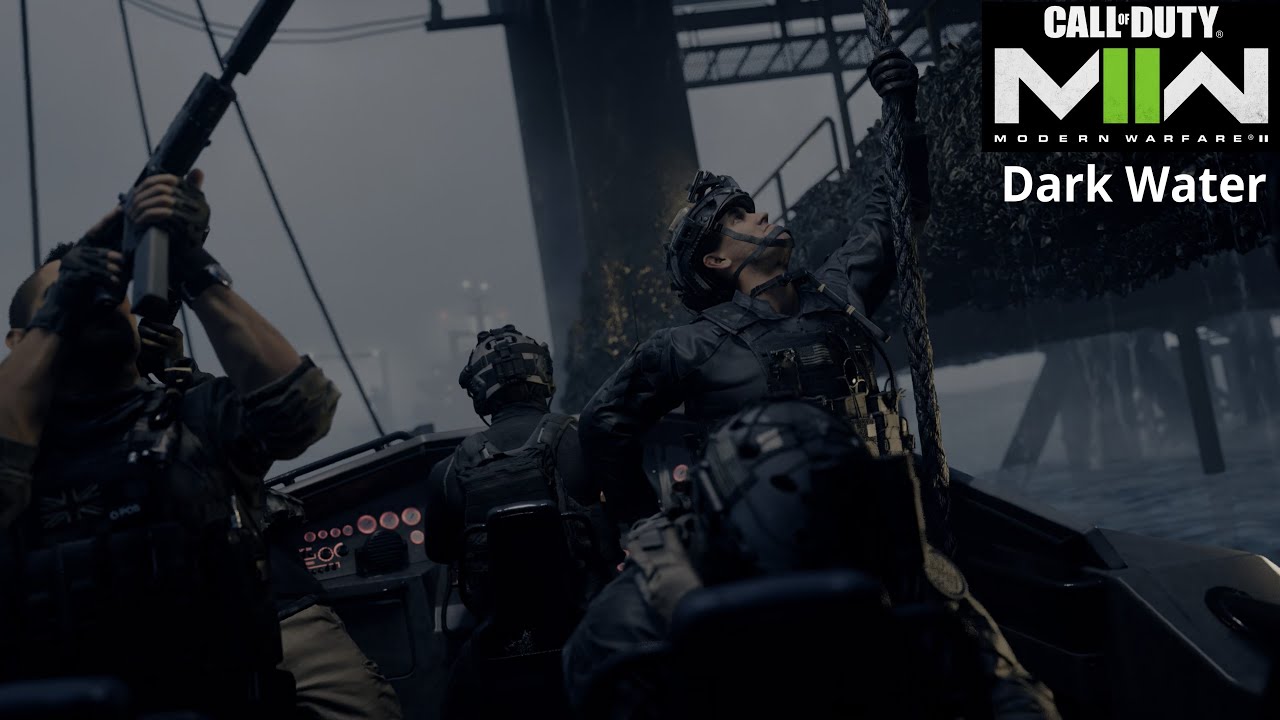 COD MW2 | Dark Water Mission | 4K HDR