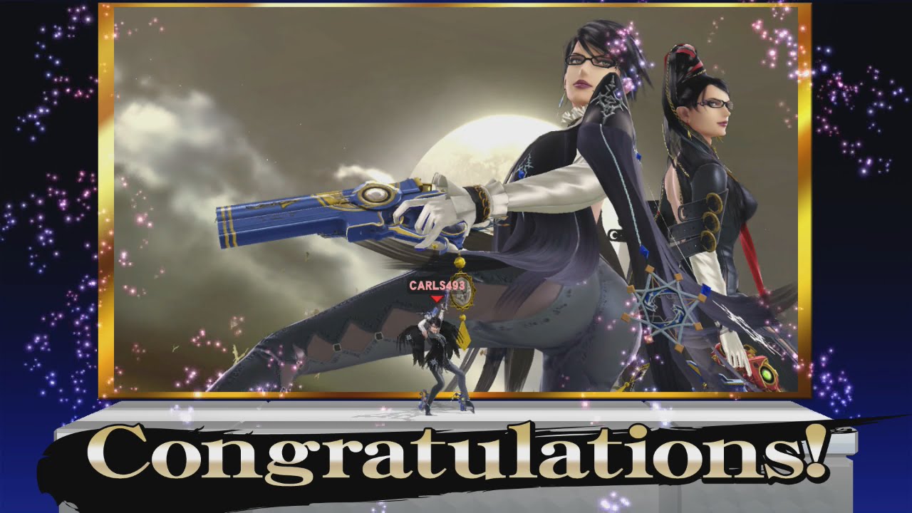 Super Smash Bros. for Wii U: Classic Mode Intensity 9.0 (Bayonetta)