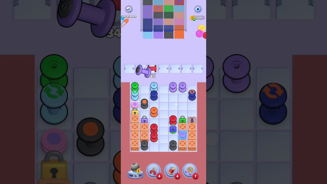 Knit Out 849 level solution