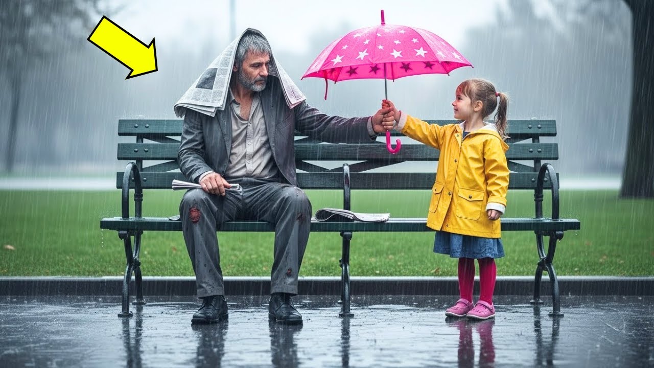 MILIONER TRACI PAMIĘĆ I ŻYJE JAK BEZDOMNY… AŻ DZIEWCZYNKA POMAGA MU PRZYPOMNIEĆ SOBIE WSZYSTKO.