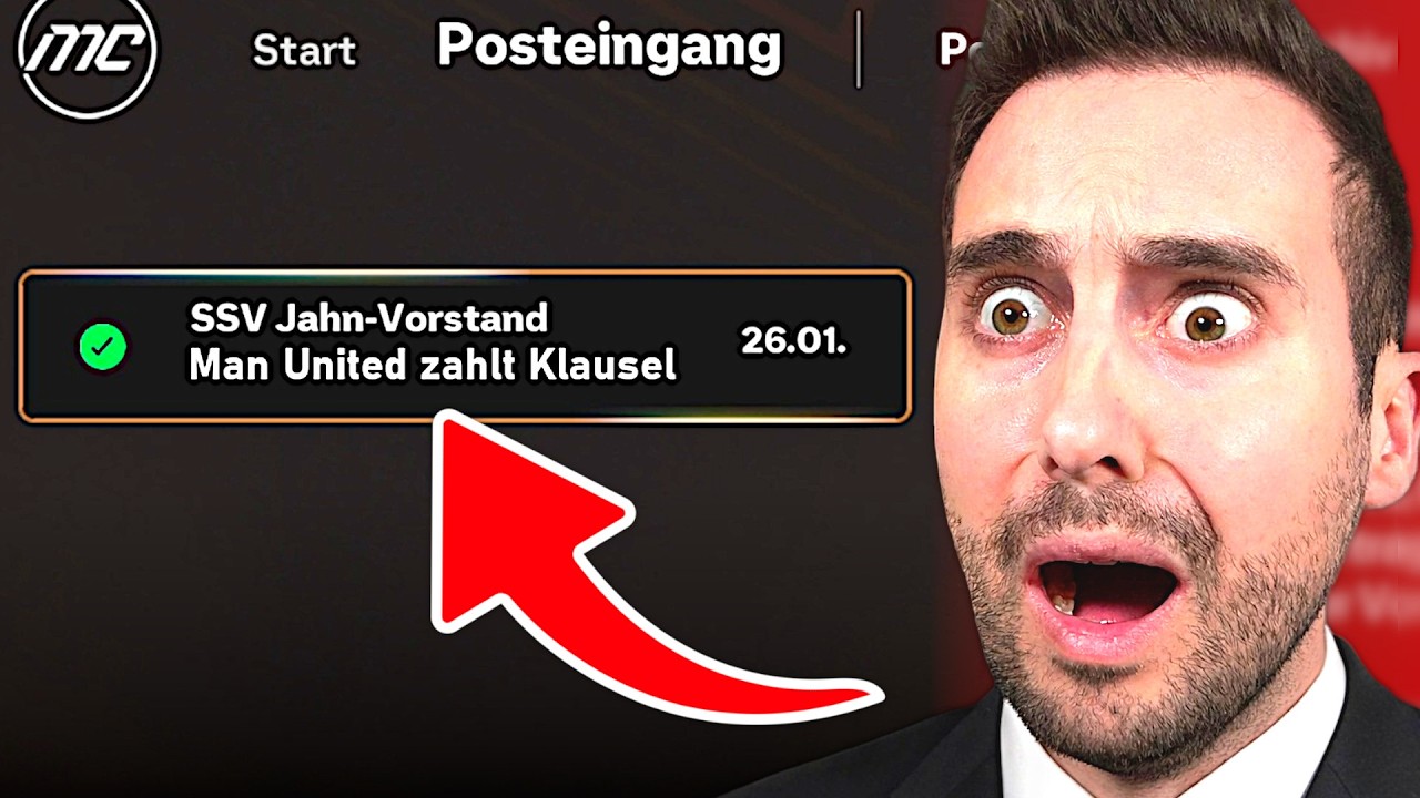 MANCHESTER UNITED KLAUT MEINE ABWEHR-LEGENDE!! 😭 | Jahn Karriere #29