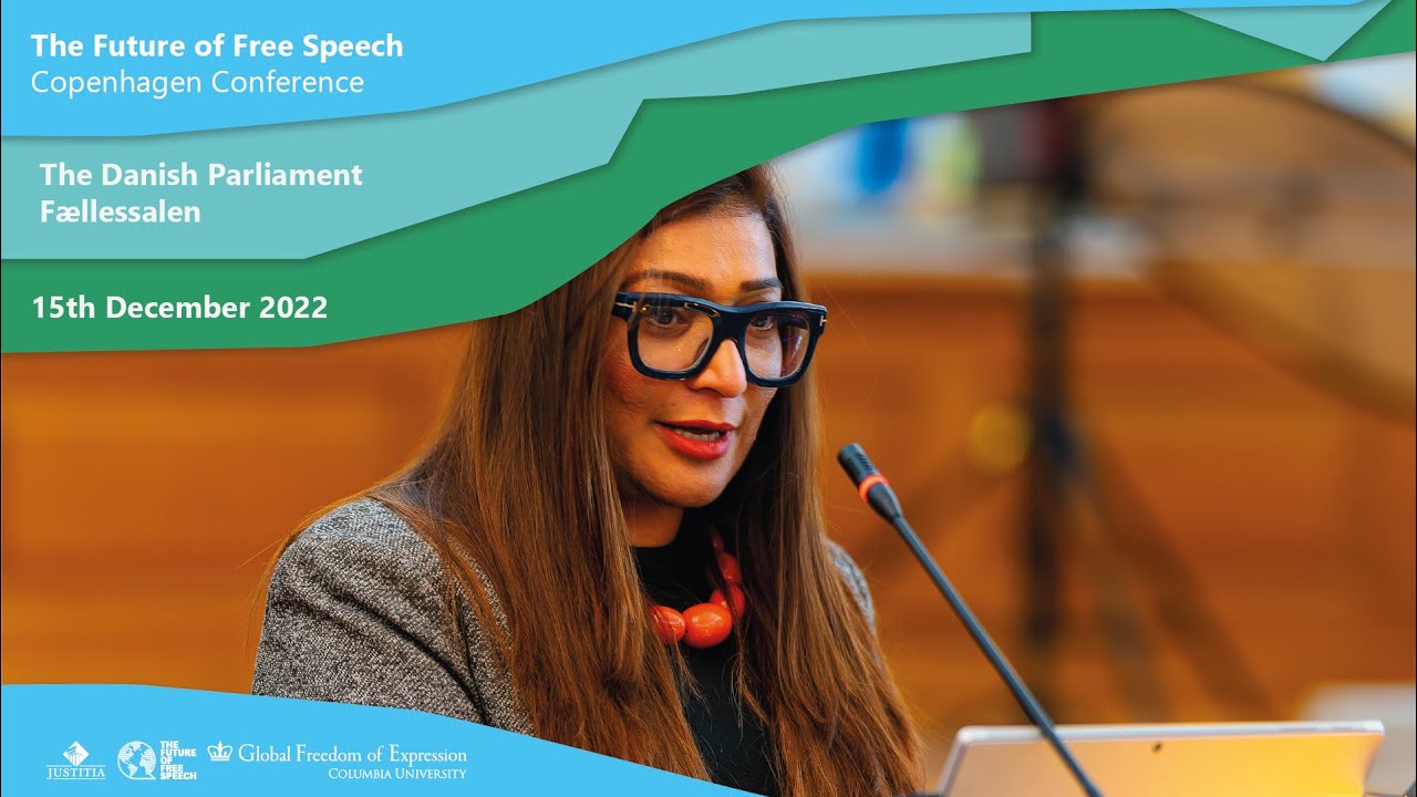 Nighat Dad - The Future of Free Speech - Copenhagen Conference - December 2022