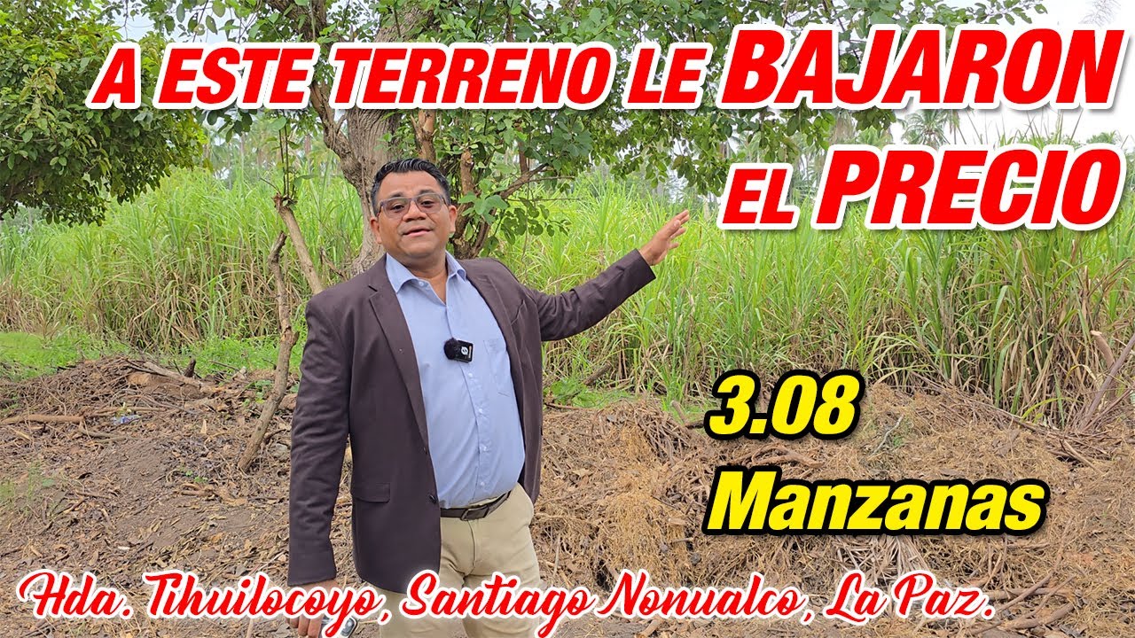 #51 ⛔️ VENDIDO  3.08 MANZANAS DE TERRENO REBAJADO! DEPARTAMENTO DE LA PAZ