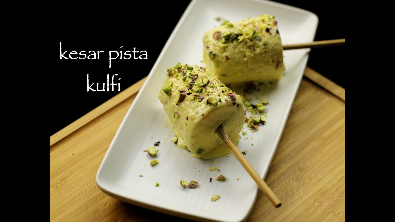 kulfi recipe | kesar pista kulfi recipe | kulfi ice cream recipe