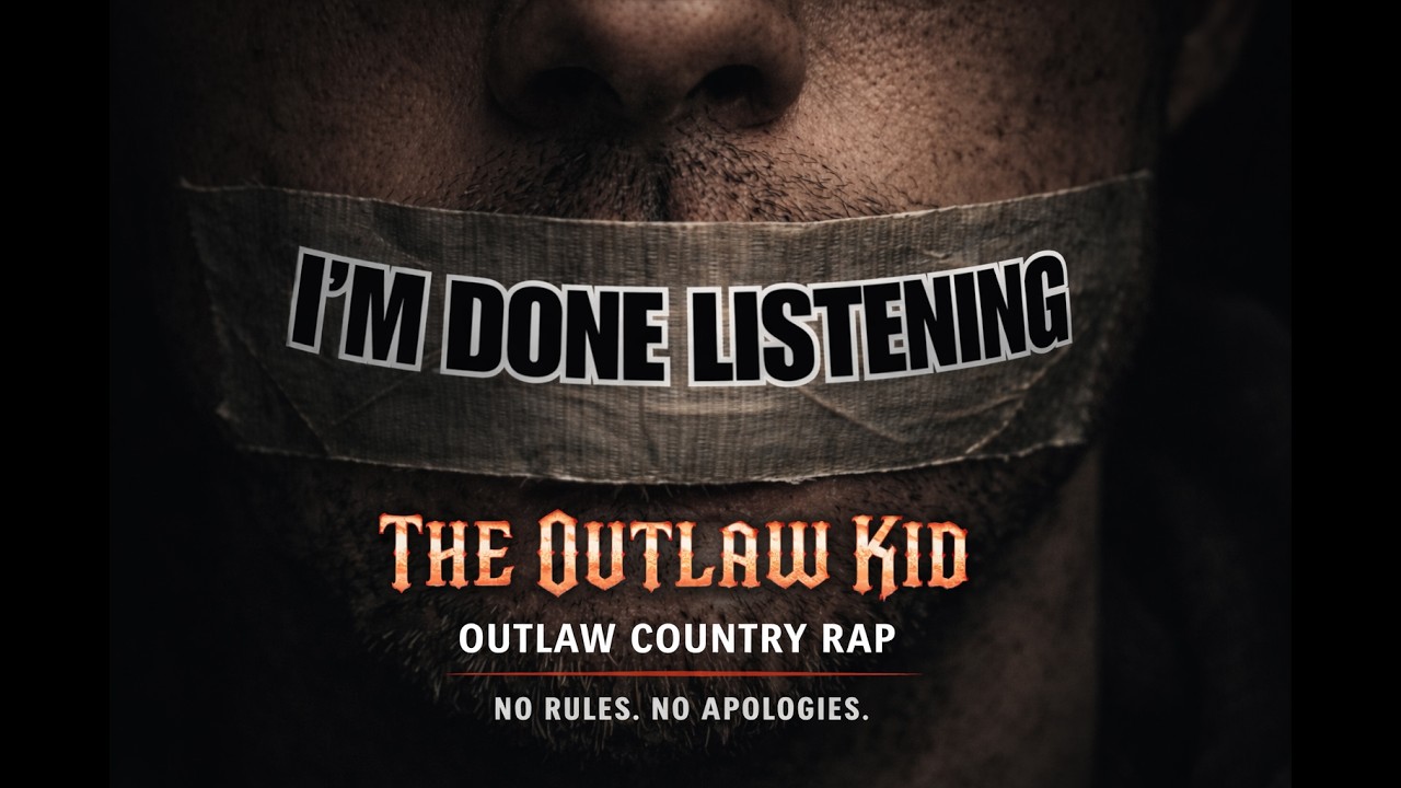 THE OUTLAW KID - I'm Done Listening (Dark Country Outlaw Rap)