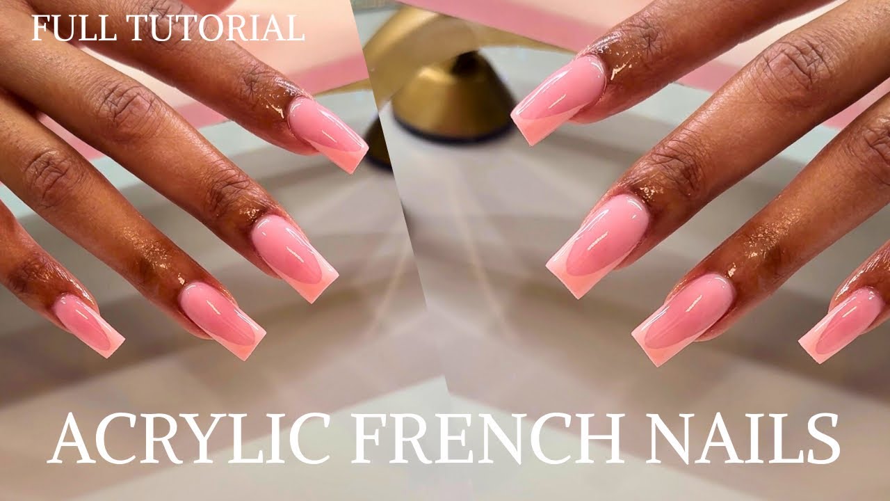 The Perfect Pink Acrylic Base | Full Tutorial 