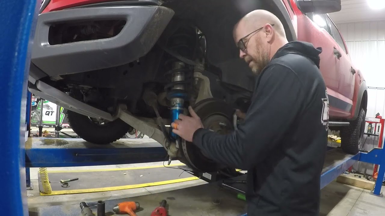 Ford Raptor Gen1 Gen2 Front Shock Removal